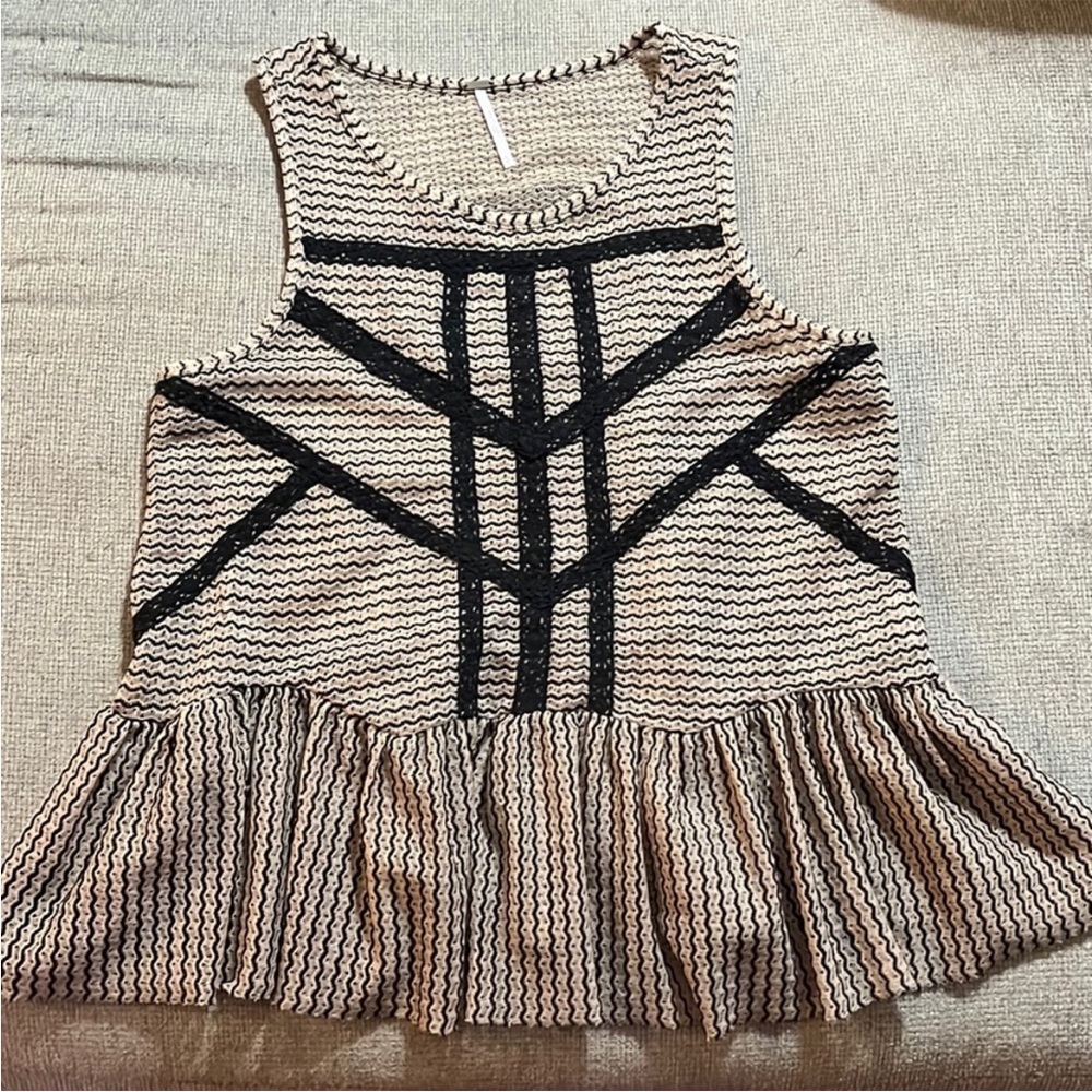 Free People Peplum Tank Top